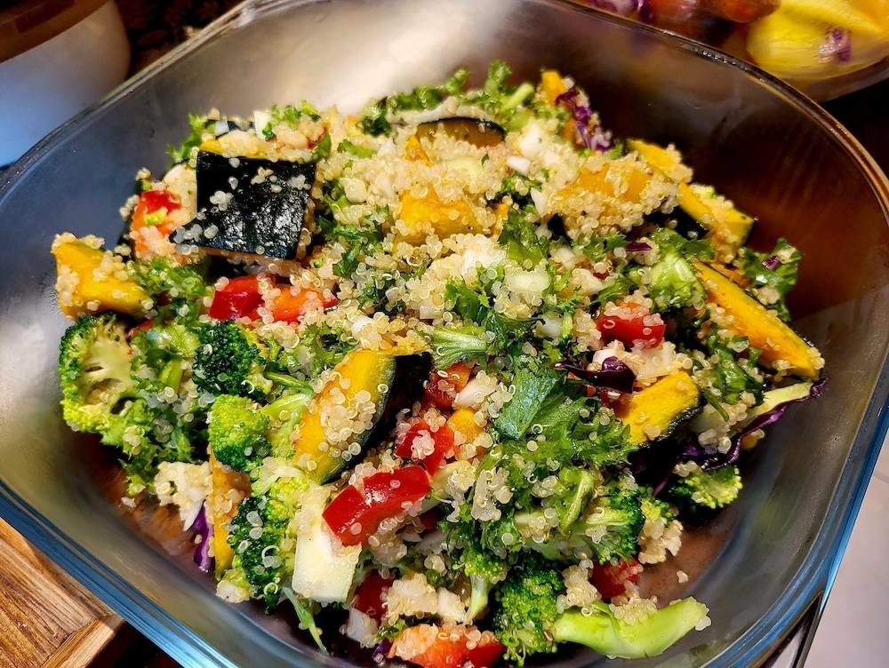 뷔페 아침 식사