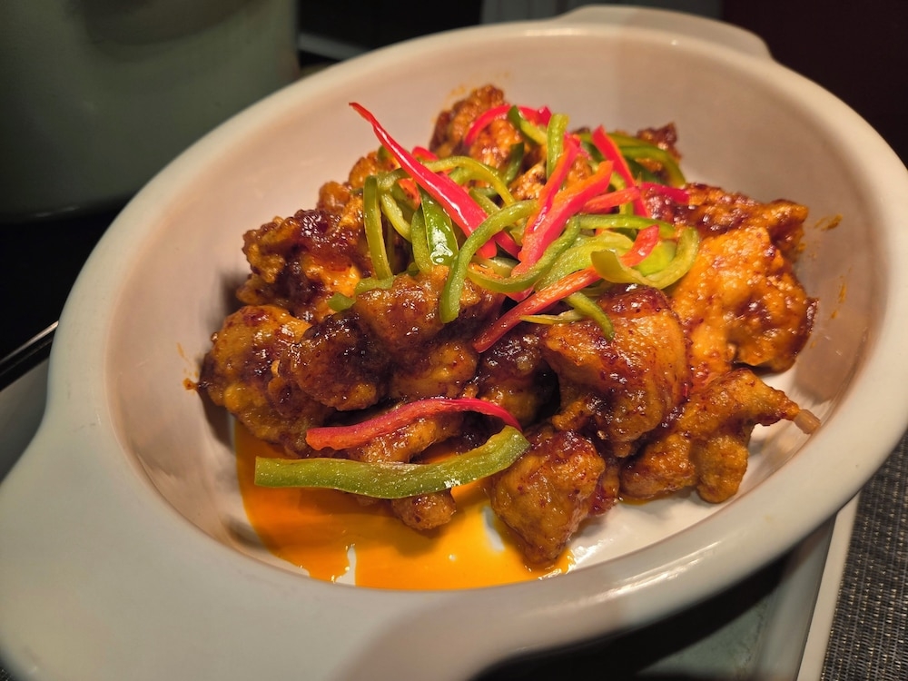 뷔페 아침 식사