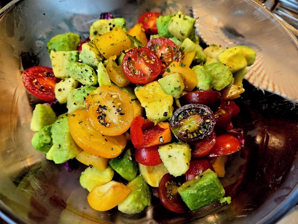 뷔페 아침 식사