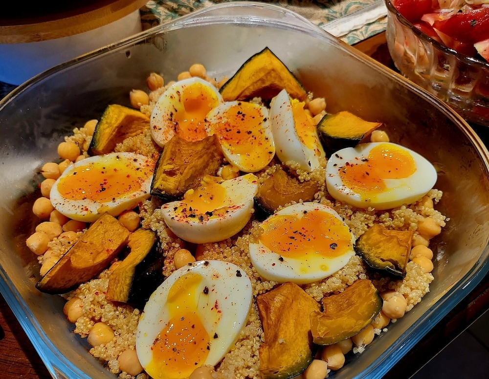 뷔페 아침 식사