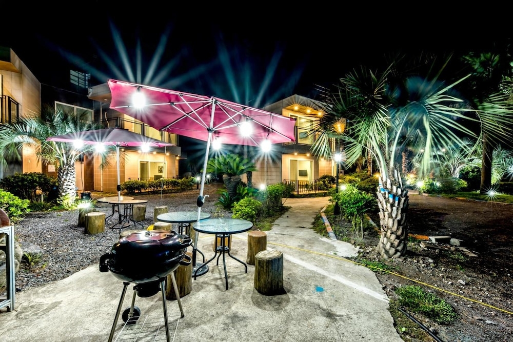 숙박 시설 구내