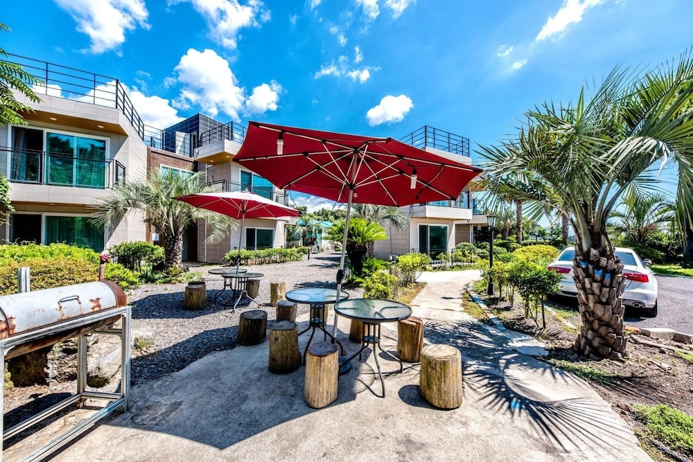 숙박 시설 구내