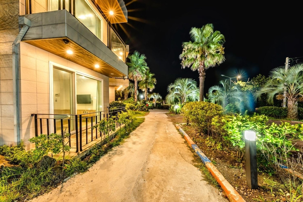 숙박 시설 구내