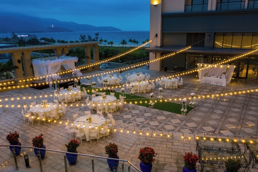 야외 결혼식 공간