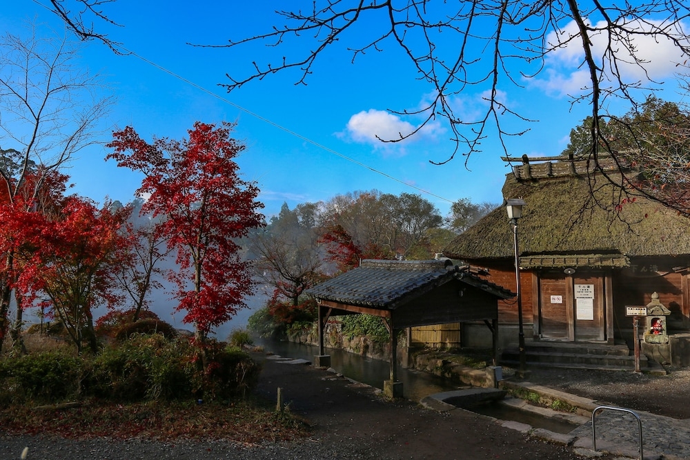 숙박 시설에서 보는 주변 전망