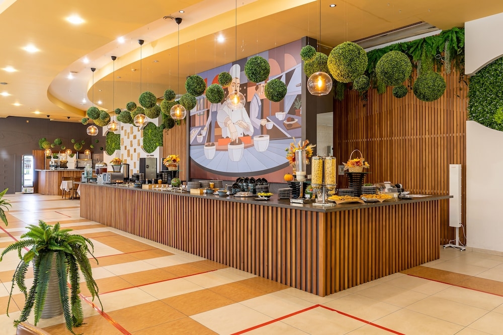 뷔페 아침 식사