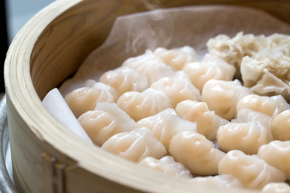 뷔페 아침 식사