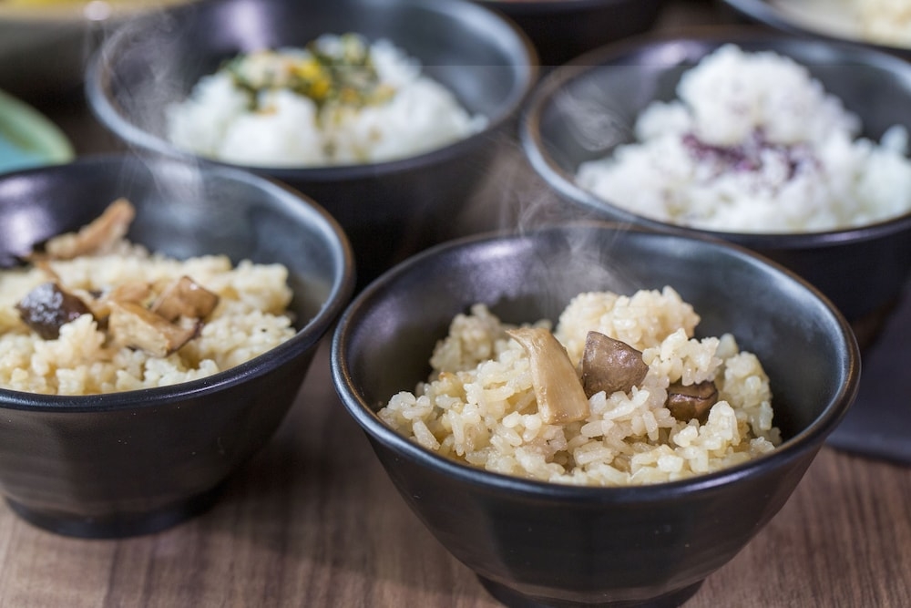 뷔페 아침 식사