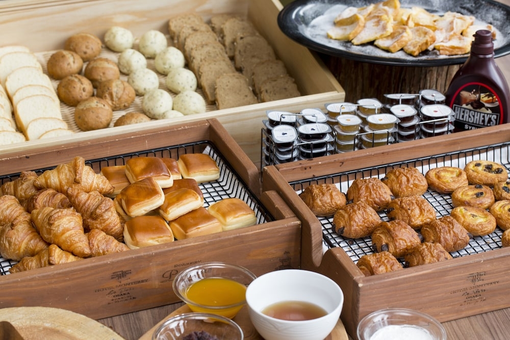 뷔페 아침 식사