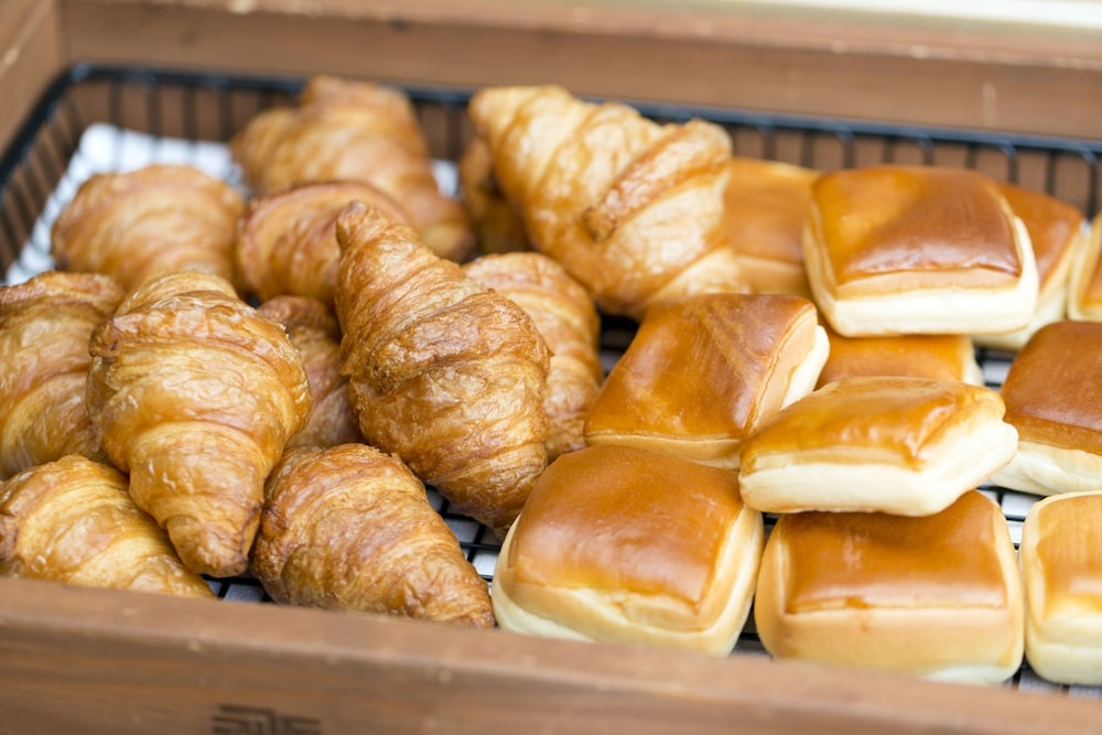 뷔페 아침 식사