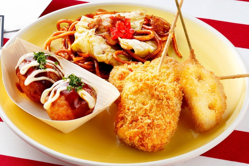 뷔페 아침 식사