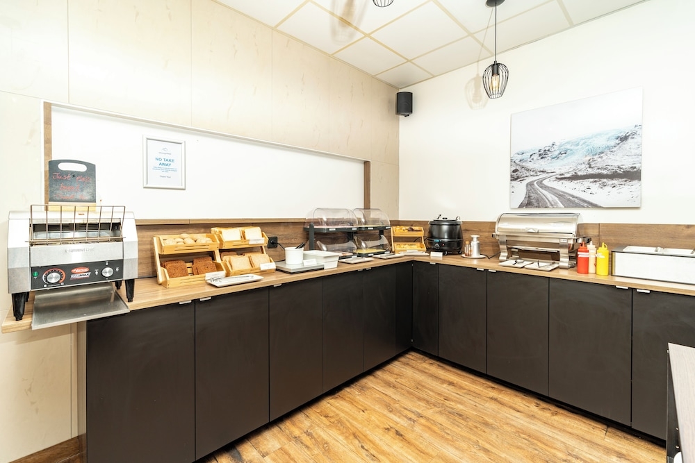 뷔페 아침 식사