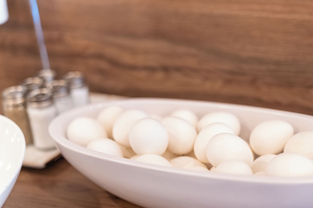 뷔페 아침 식사