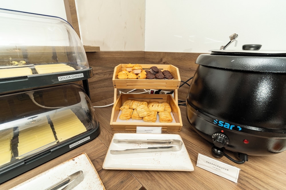 뷔페 아침 식사