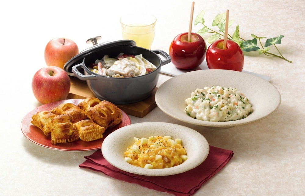 뷔페 아침 식사