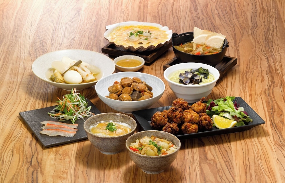 뷔페 아침 식사