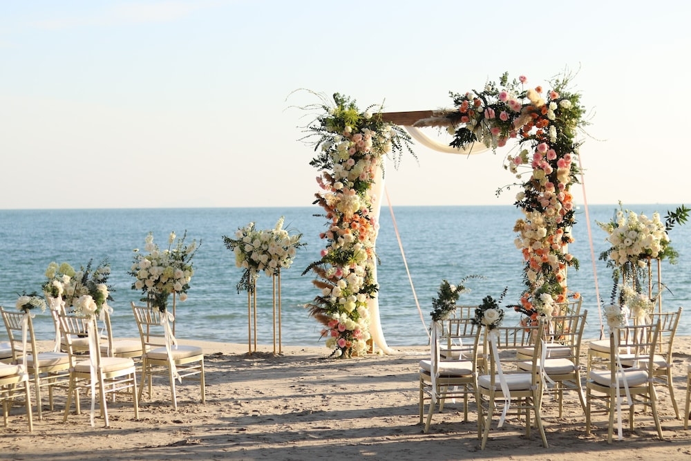 야외 결혼식 공간