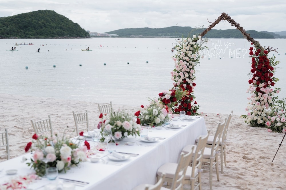 야외 결혼식 공간