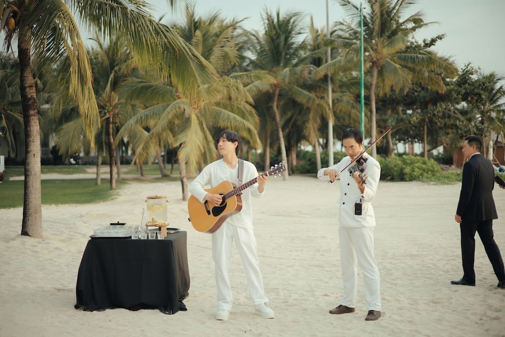 야외 결혼식 공간