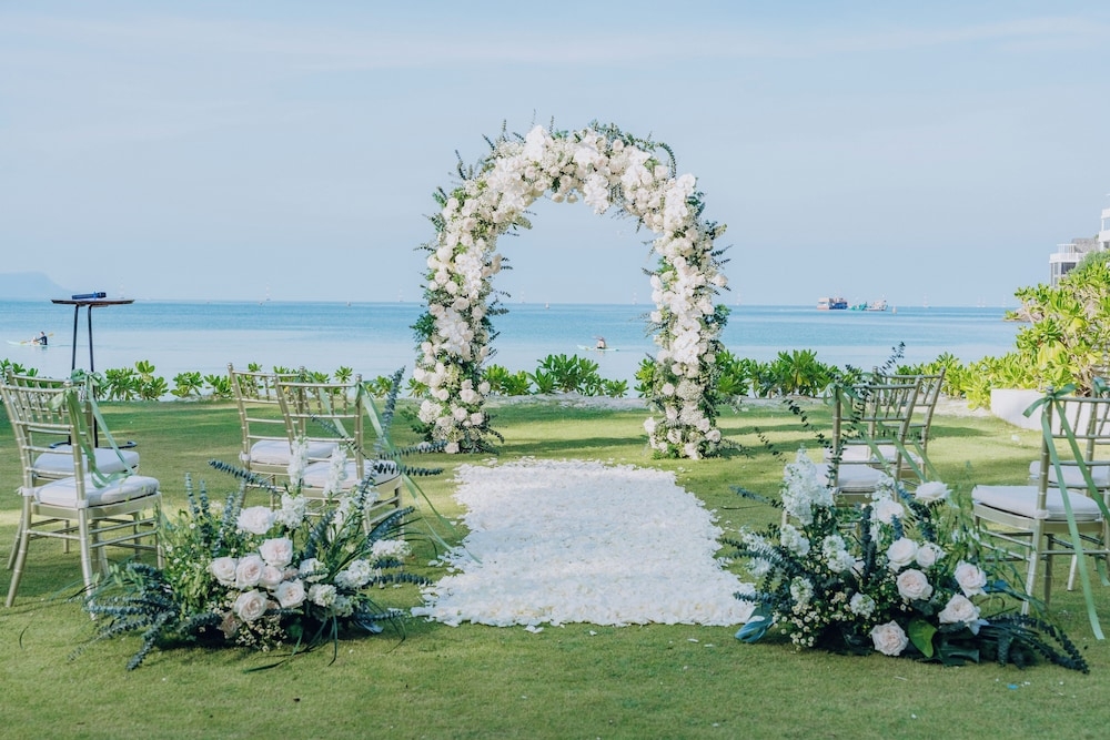 야외 결혼식 공간