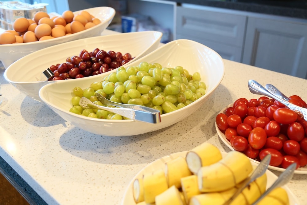 뷔페 아침 식사