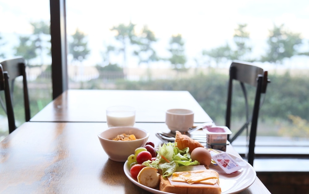 뷔페 아침 식사