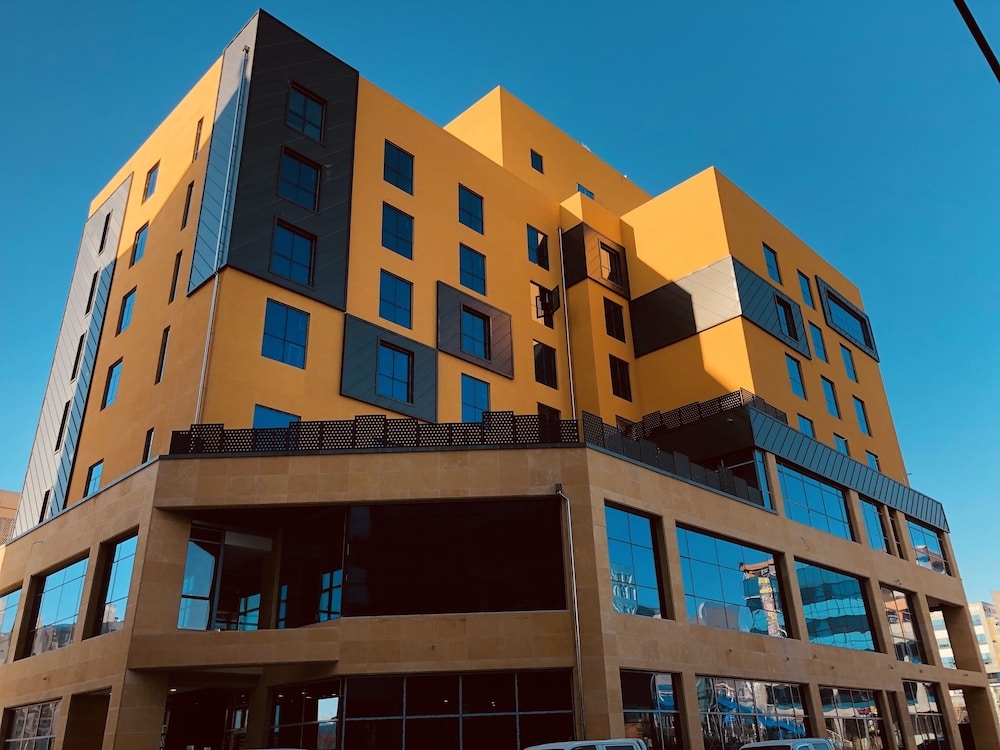 숙박 시설 입구