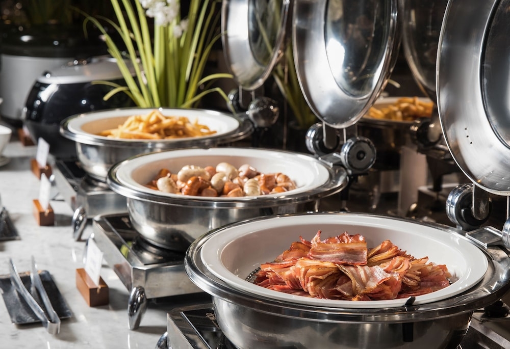 뷔페 아침 식사