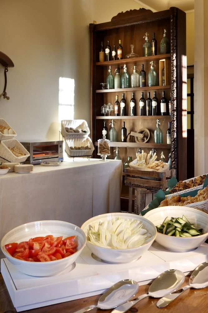 뷔페 아침 식사