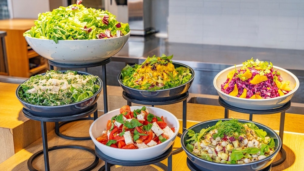 뷔페 아침 식사