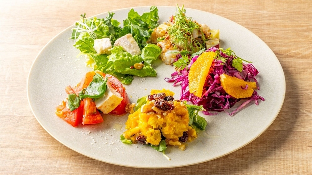 뷔페 아침 식사