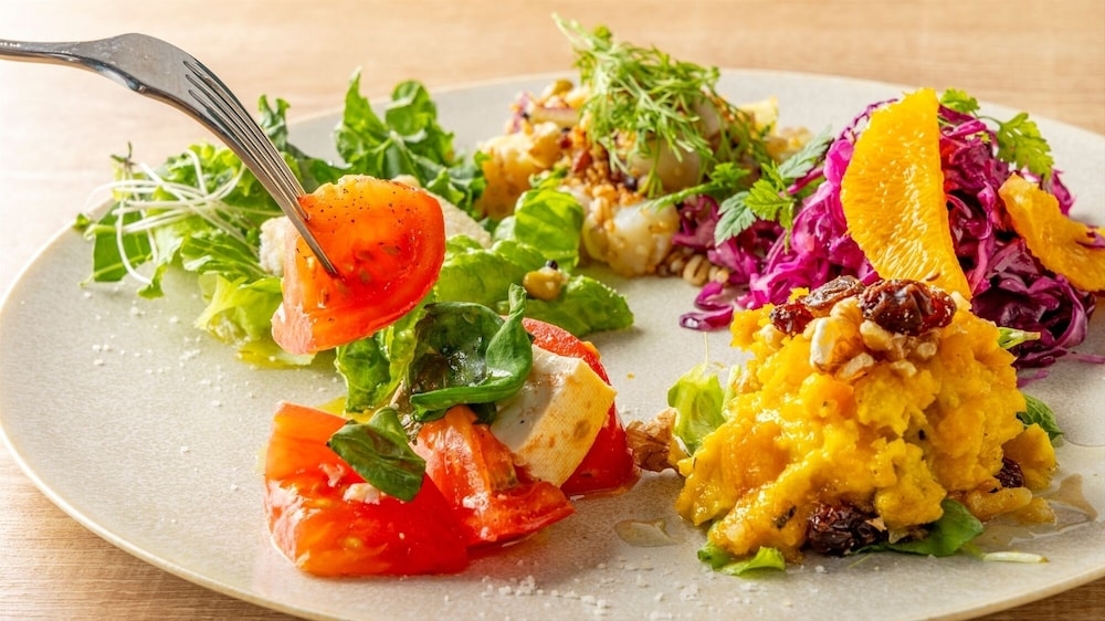 뷔페 아침 식사