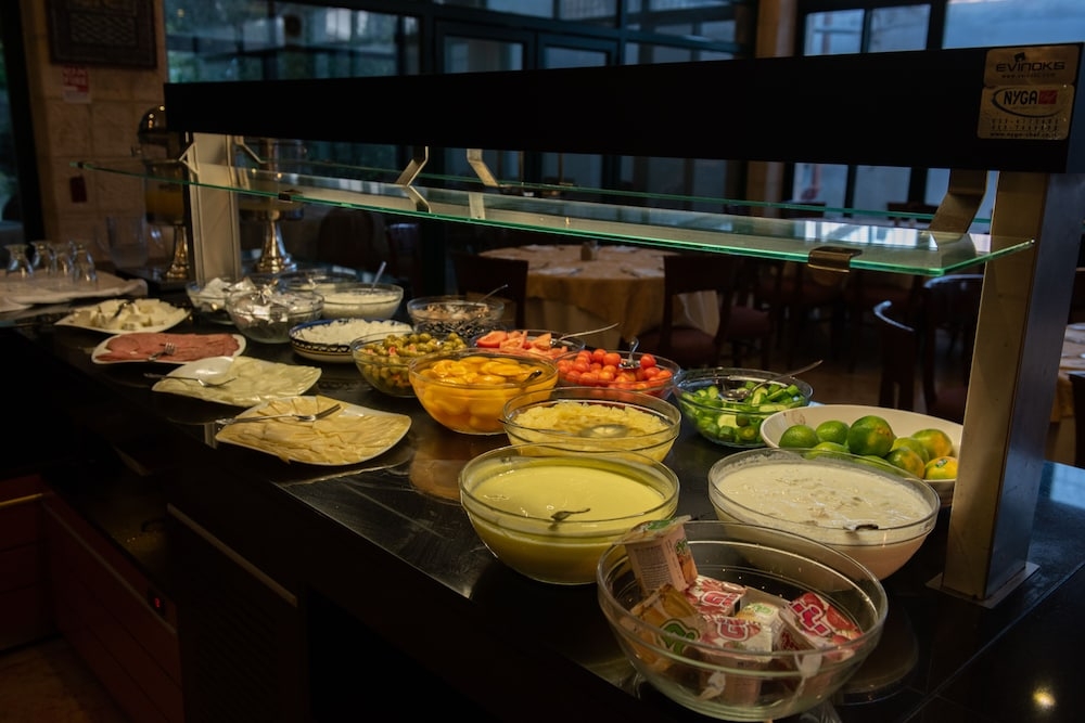 뷔페 아침 식사