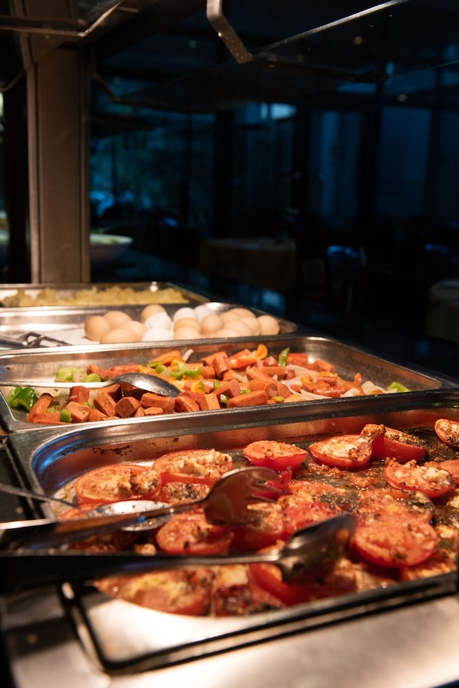 뷔페 아침 식사