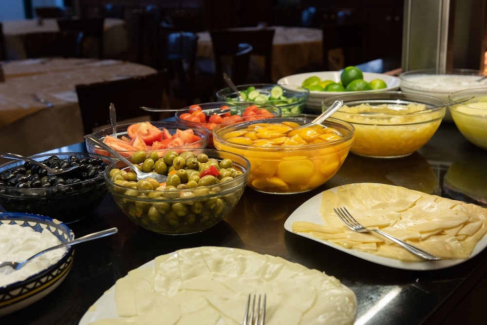 뷔페 아침 식사