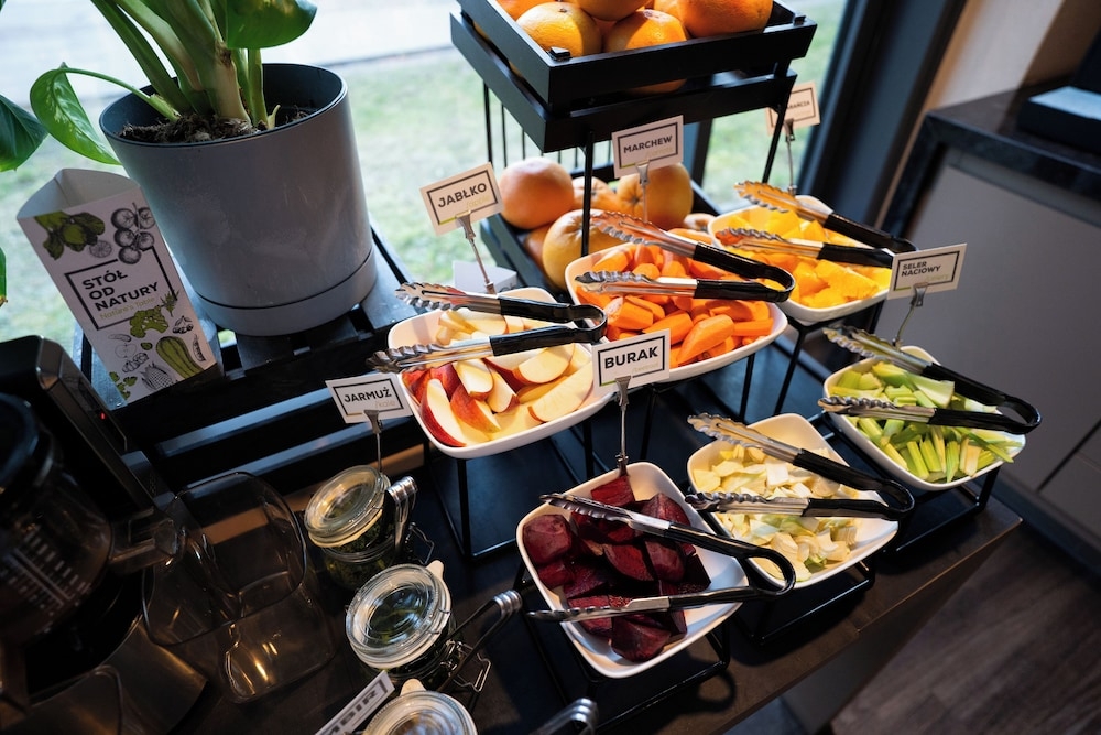 뷔페 아침 식사