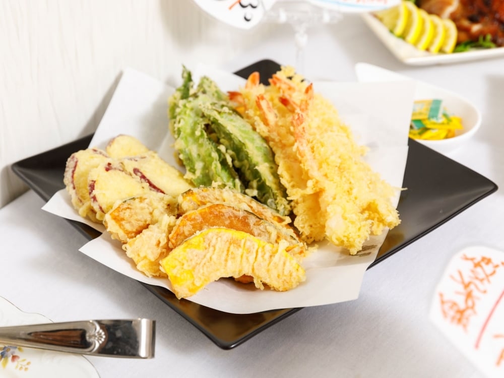 뷔페 아침 식사