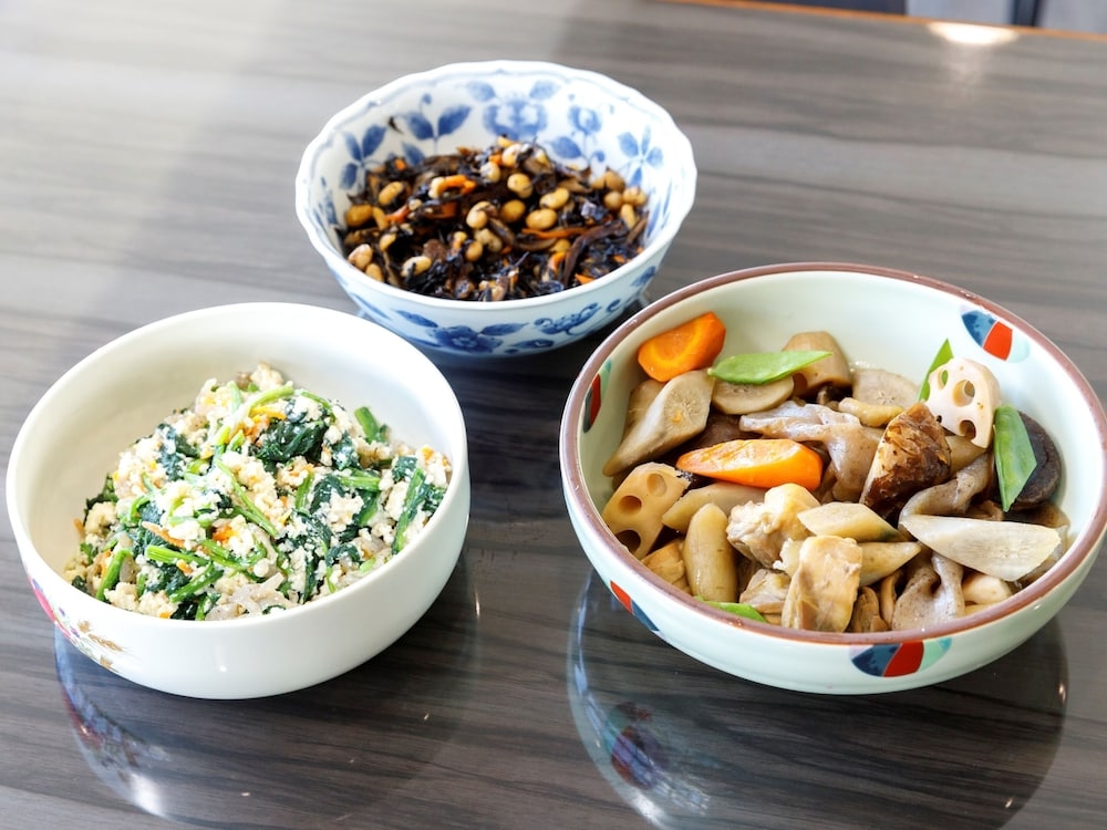 뷔페 아침 식사