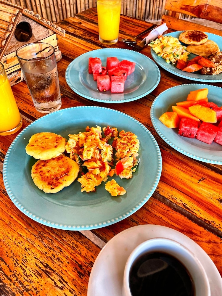 뷔페 아침 식사