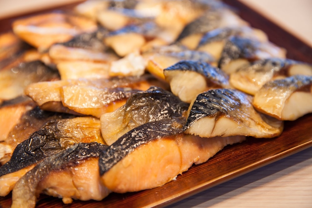 뷔페 아침 식사