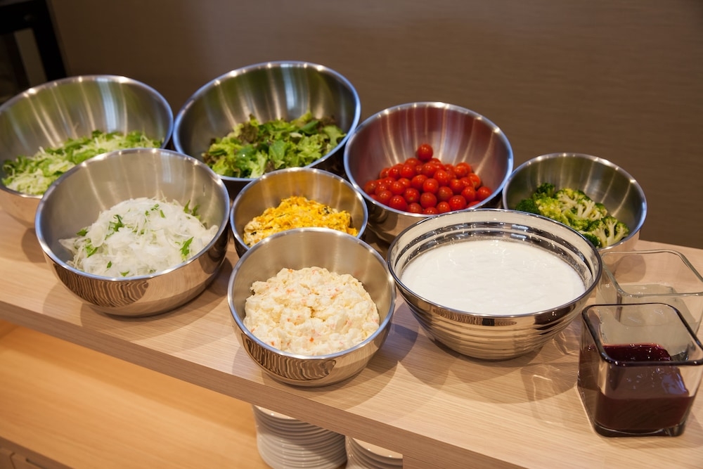 뷔페 아침 식사