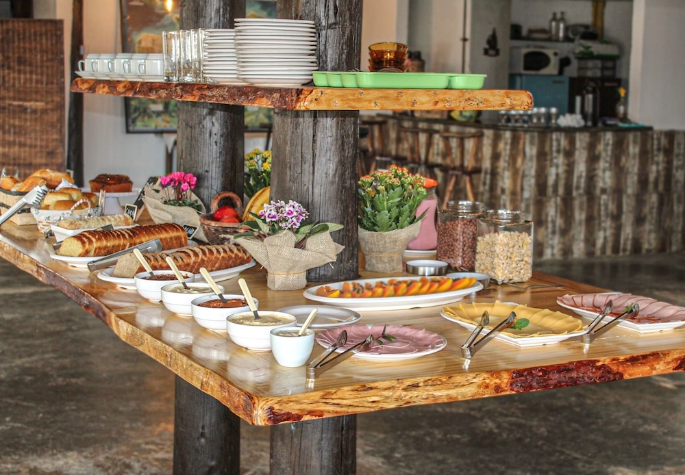 뷔페 아침 식사