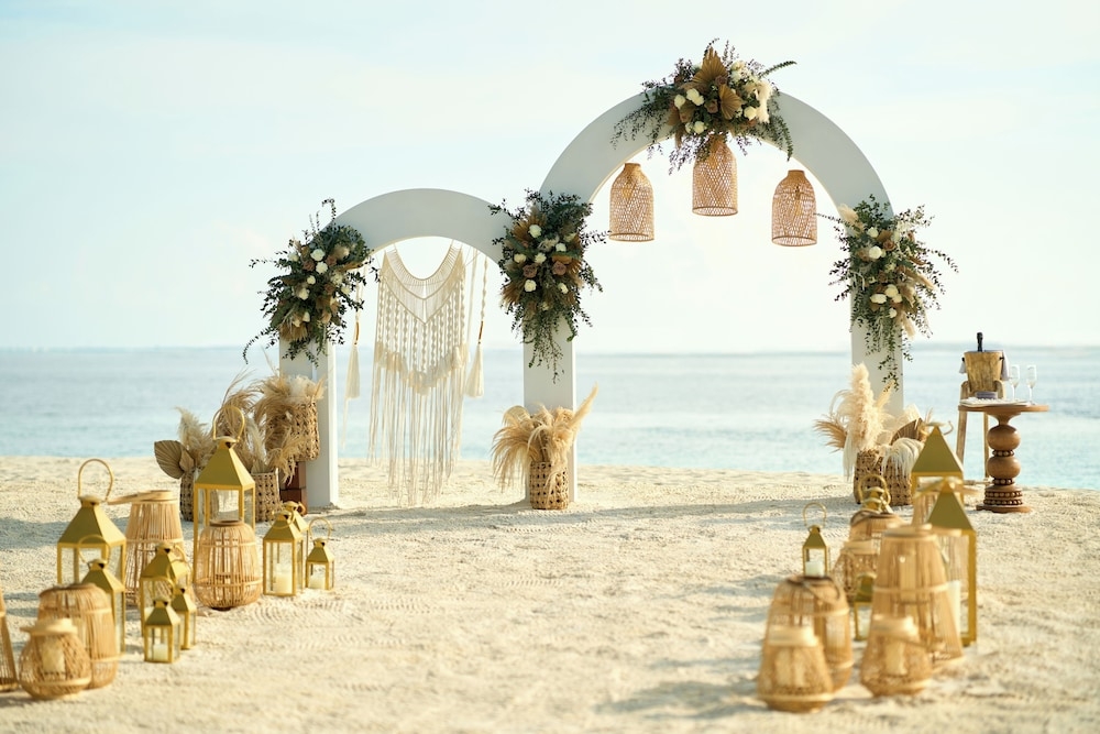 야외 결혼식 공간