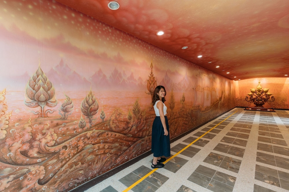 숙박 시설 입구