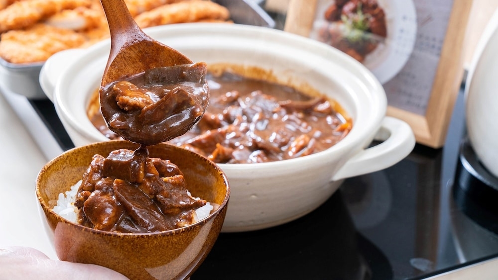 뷔페 아침 식사