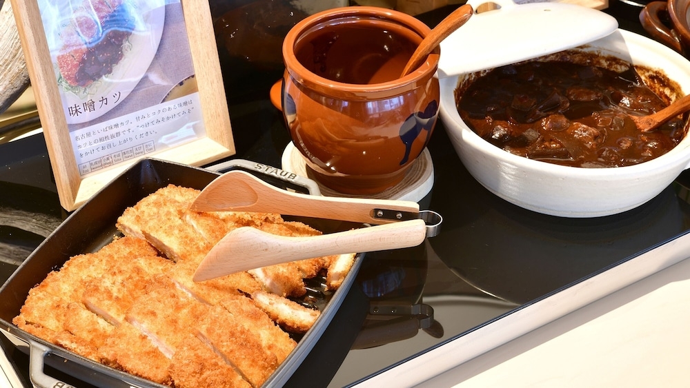 뷔페 아침 식사