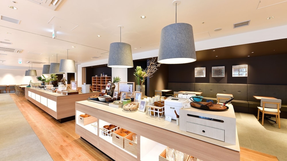 뷔페 아침 식사