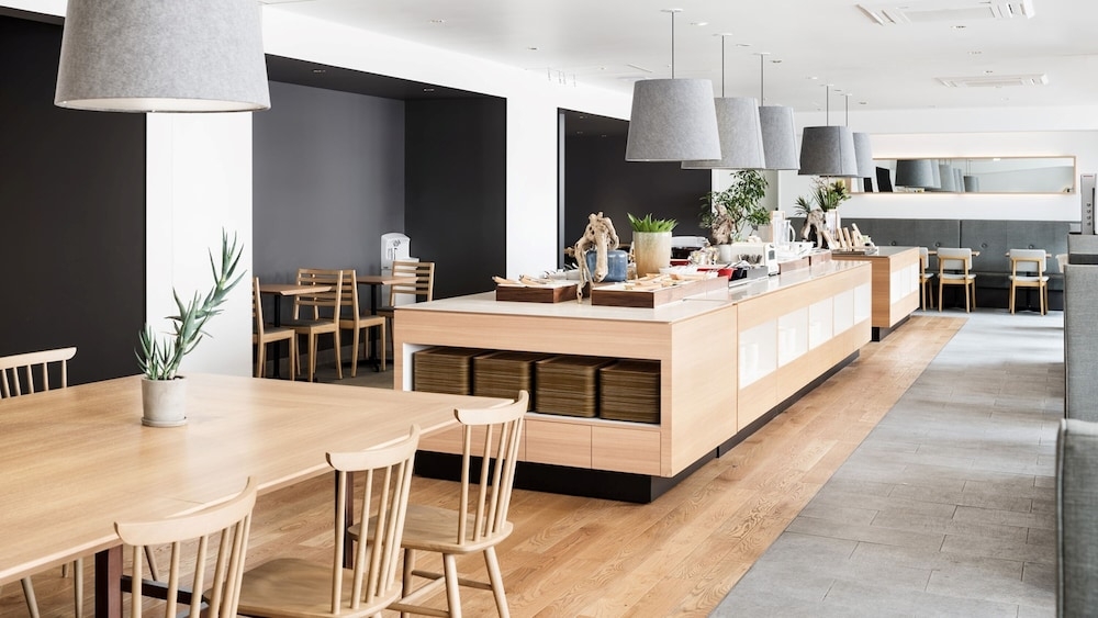 뷔페 아침 식사