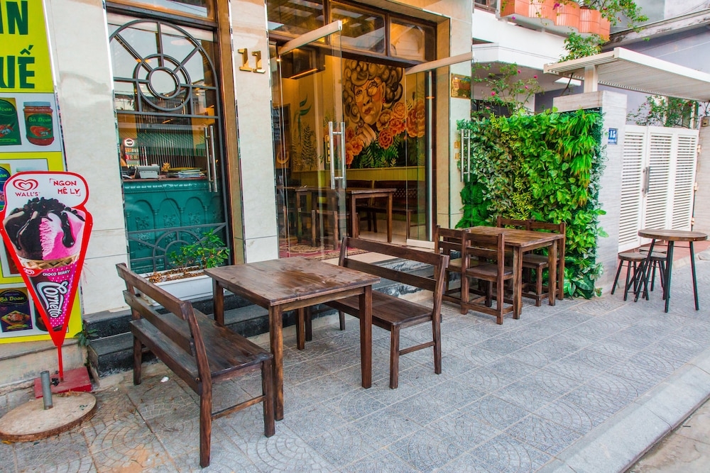 숙박 시설 입구