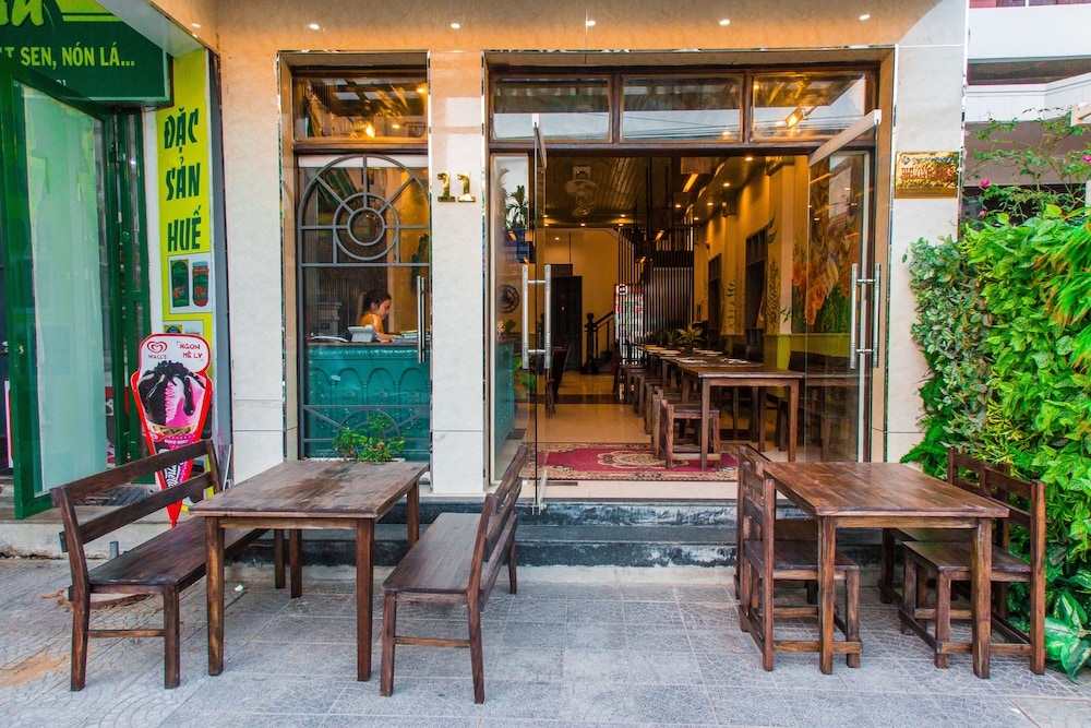 숙박 시설 입구